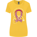 Breast Cancer Nurse Womens Wider Cut T-Shirt Yellow