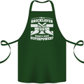 Bricklayer Whats Your Superpower Builder Bricky Cotton Apron 100% Organic Forest Green