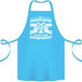 Bricklayer Whats Your Superpower Builder Bricky Cotton Apron 100% Organic Turquoise