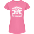 Bricklayer Whats Your Superpower Builder Bricky Womens Petite Cut T-Shirt Azalea