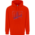 Bridge Equation Physics Maths Geek Childrens Kids Hoodie Bright Red