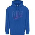 Bridge Equation Physics Maths Geek Childrens Kids Hoodie Royal Blue