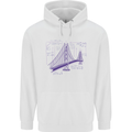 Bridge Equation Physics Maths Geek Childrens Kids Hoodie White