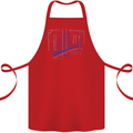 Bridge Equation Physics Maths Geek Cotton Apron 100% Organic Red