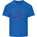 Bridge Equation Physics Maths Geek Kids T-Shirt Childrens Royal Blue