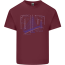 Bridge Equation Physics Maths Geek Mens Cotton T-Shirt Tee Top Maroon