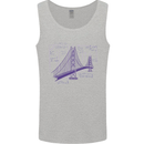 Bridge Equation Physics Maths Geek Mens Vest Tank Top Sports Grey