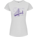 Bridge Equation Physics Maths Geek Womens Petite Cut T-Shirt White
