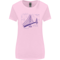 Bridge Equation Physics Maths Geek Womens Wider Cut T-Shirt Light Pink
