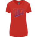 Bridge Equation Physics Maths Geek Womens Wider Cut T-Shirt Red