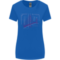 Bridge Equation Physics Maths Geek Womens Wider Cut T-Shirt Royal Blue
