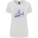 Bridge Equation Physics Maths Geek Womens Wider Cut T-Shirt White