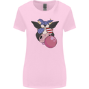 Bubblegum Cow American Shades & Bubble Gum Womens Wider Cut T-Shirt Light Pink