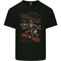 Built Not Bought Motorcycle Biker Motorbike Kids T-Shirt Childrens Black