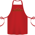 Bullets Hunting Army Military Sniper Soldier Para Cotton Apron 100% Organic Red