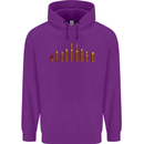 Bullets Hunting Army Military Sniper Soldier Para Mens 80% Cotton Hoodie Purple