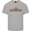 Bullets Hunting Army Military Sniper Soldier Para Mens Cotton T-Shirt Tee Top Sports Grey