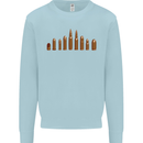 Bullets Hunting Army Military Sniper Soldier Para Mens Sweatshirt Jumper Light Blue