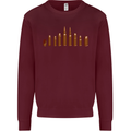 Bullets Hunting Army Military Sniper Soldier Para Mens Sweatshirt Jumper Maroon