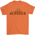 Bullets Hunting Army Military Sniper Soldier Para Mens T-Shirt 100% Cotton Orange