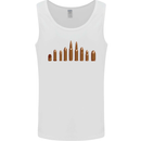Bullets Hunting Army Military Sniper Soldier Para Mens Vest Tank Top White