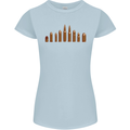 Bullets Hunting Army Military Sniper Soldier Para Womens Petite Cut T-Shirt Light Blue