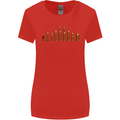 Bullets Hunting Army Military Sniper Soldier Para Womens Wider Cut T-Shirt Red