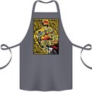 Burn Baby Burn Female Biker Motorcycle Cotton Apron 100% Organic Steel