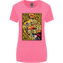 Burn Baby Burn Female Biker Motorcycle Womens Wider Cut T-Shirt Azalea