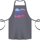 Burnouts or Bows Gender Reveal New Baby Pregnant Cotton Apron 100% Organic Steel