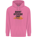 Burnt Offering Chef Funny Food BBQ Bad Cook Mens 80% Cotton Hoodie Azelea