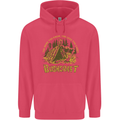 Bushcraft Funny Outdoor Persuits Camping Scouts Childrens Kids Hoodie Heliconia