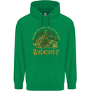 Bushcraft Funny Outdoor Persuits Camping Scouts Childrens Kids Hoodie Irish Green