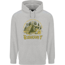 Bushcraft Funny Outdoor Persuits Camping Scouts Childrens Kids Hoodie Sports Grey