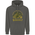Bushcraft Funny Outdoor Persuits Camping Scouts Childrens Kids Hoodie Storm Grey