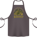 Bushcraft Funny Outdoor Persuits Camping Scouts Cotton Apron 100% Organic Dark Grey
