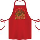 Bushcraft Funny Outdoor Persuits Camping Scouts Cotton Apron 100% Organic Red
