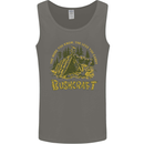 Bushcraft Funny Outdoor Persuits Camping Scouts Mens Vest Tank Top Charcoal