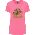 Bushcraft Funny Outdoor Persuits Camping Scouts Womens Wider Cut T-Shirt Azalea