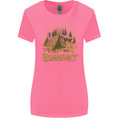 Bushcraft Funny Outdoor Persuits Camping Scouts Womens Wider Cut T-Shirt Azalea