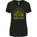 Bushcraft Funny Outdoor Persuits Camping Scouts Womens Wider Cut T-Shirt Black