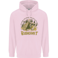 Bushcraft Funny Outdoor Pursuits Scouts Camping Childrens Kids Hoodie Light Pink