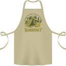 Bushcraft Funny Outdoor Pursuits Scouts Camping Cotton Apron 100% Organic Khaki