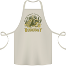 Bushcraft Funny Outdoor Pursuits Scouts Camping Cotton Apron 100% Organic Natural