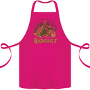 Bushcraft Funny Outdoor Pursuits Scouts Camping Cotton Apron 100% Organic Pink