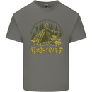 Bushcraft Funny Outdoor Pursuits Scouts Camping Kids T-Shirt Childrens Charcoal