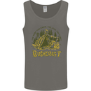 Bushcraft Funny Outdoor Pursuits Scouts Camping Mens Vest Tank Top Charcoal