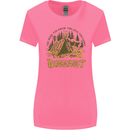 Bushcraft Funny Outdoor Pursuits Scouts Camping Womens Wider Cut T-Shirt Azalea
