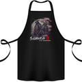 Bushido Samurai The Warrior Cotton Apron 100% Organic Black