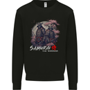 Bushido Samurai The Warrior Kids Sweatshirt Jumper Black